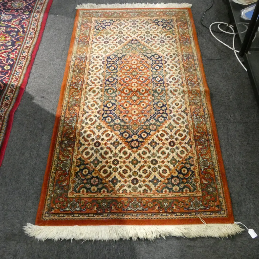 MACHINED WOOL PILE RUG 1600x850mm Image 1++
