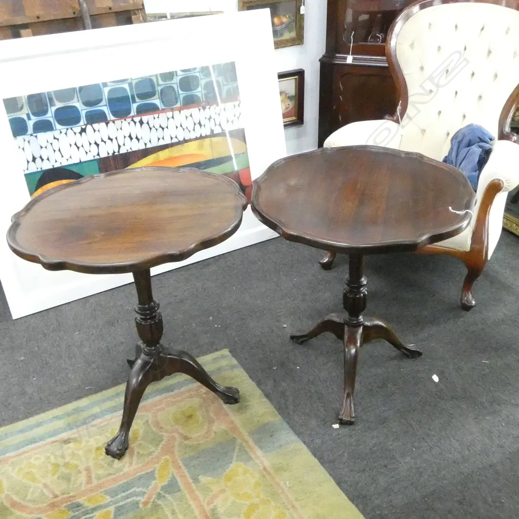 2 REPRODUCTION SIDE TABLES H.650mm Image 1++