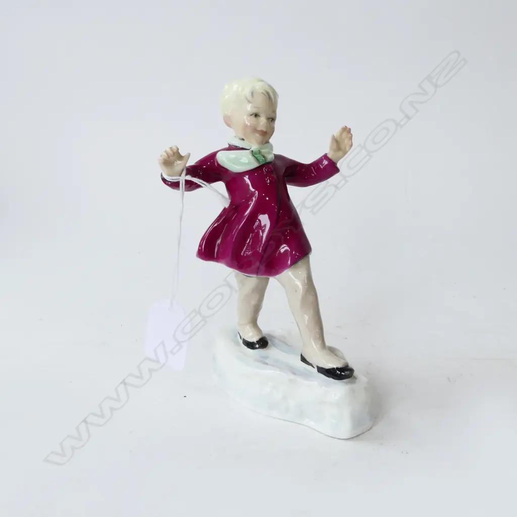 R/WORCESTER FIGURINE JANUARY H170MM Image 1++