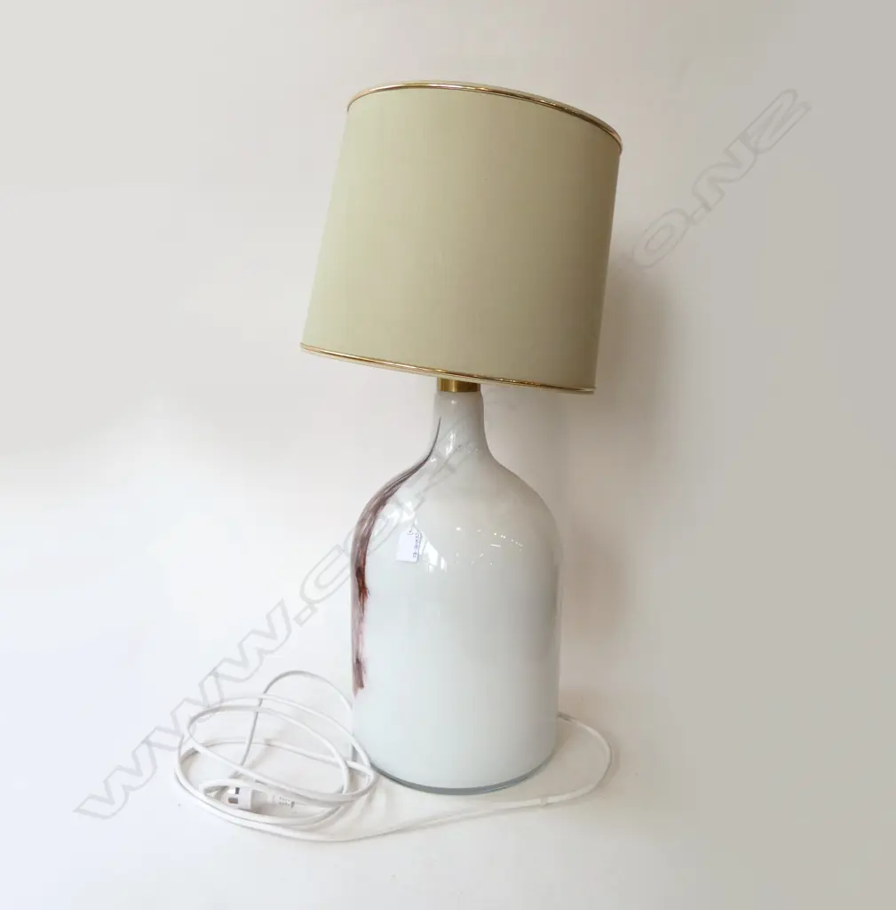 LG ART GLASS BASE TABLE LAMP H.680mm Image 1++