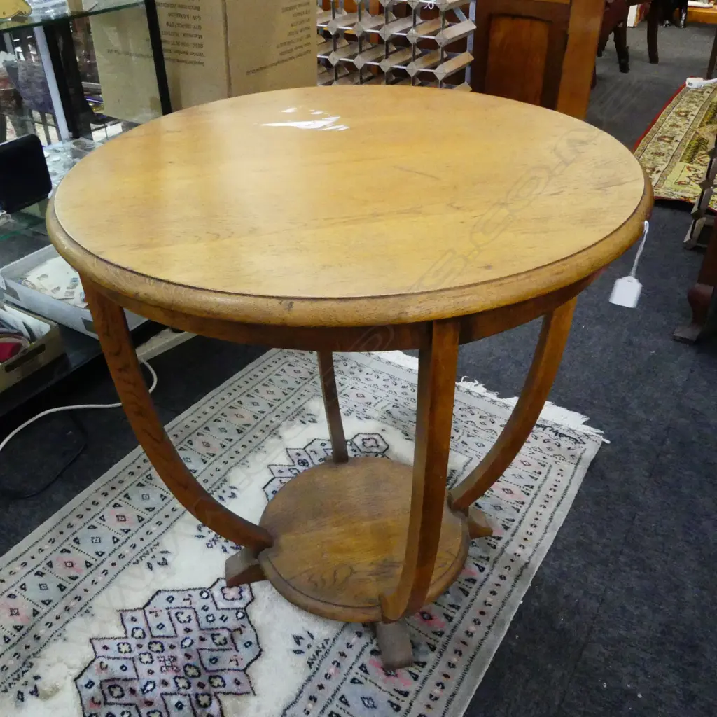 DECO OAK SIDE TABLE H.700mm, 700mm dia Image 1++