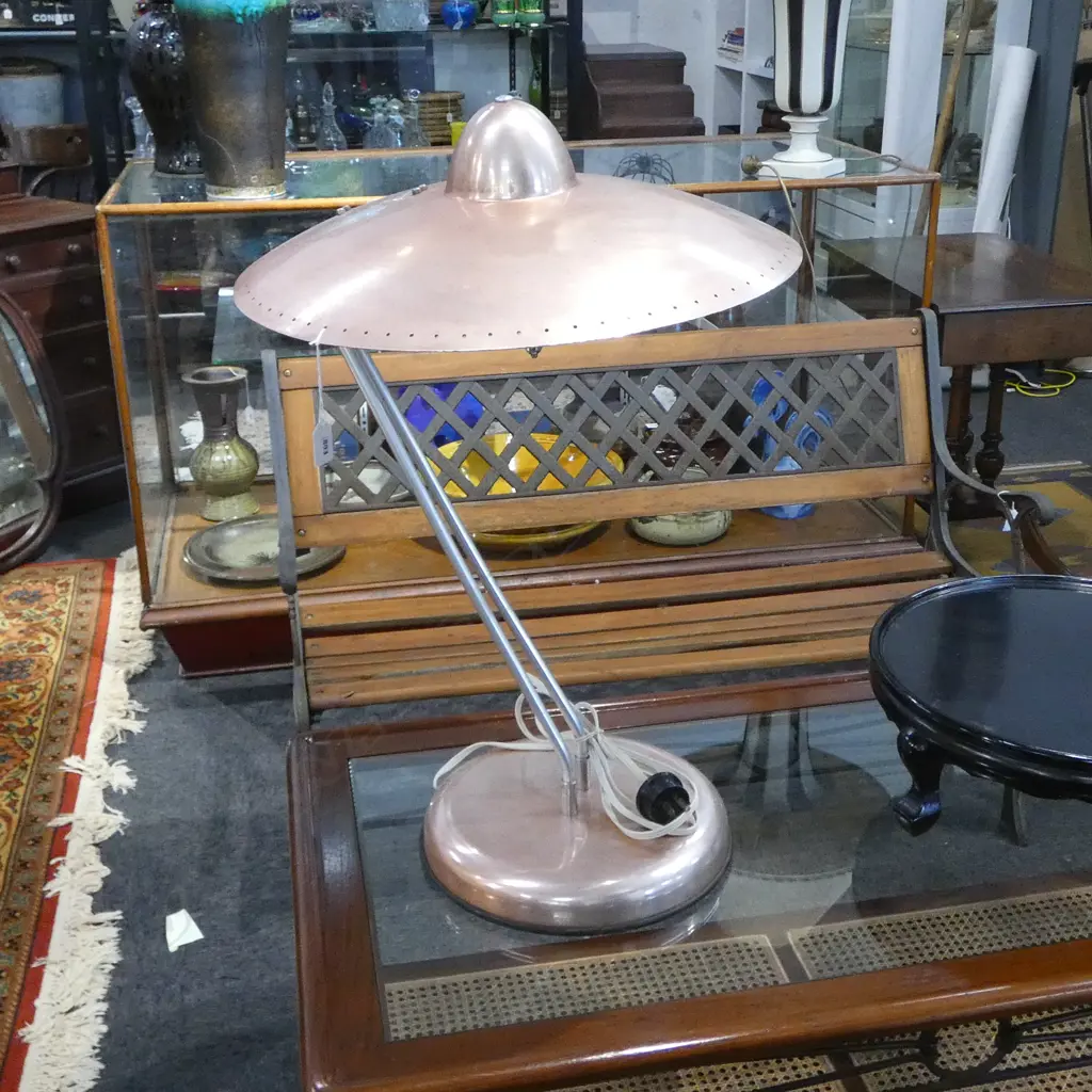 VINTAGE METAL TABLE LAMP H.750mm Image 1++