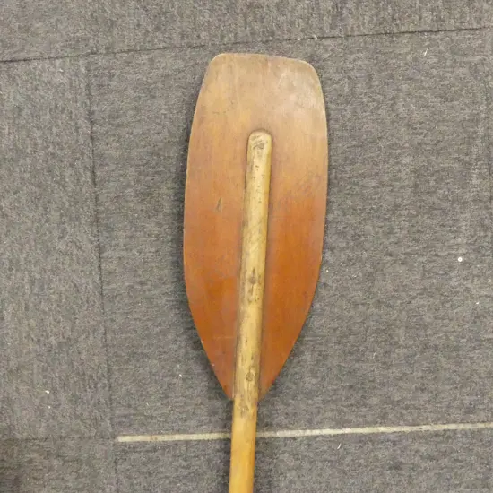 VINTAGE WOODEN KYAK PADDLE, L.2500MM