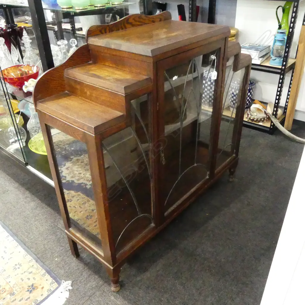 DECO STYLE CHINA CABINET 1060x340x1050mm (no shelves)** Image 1++