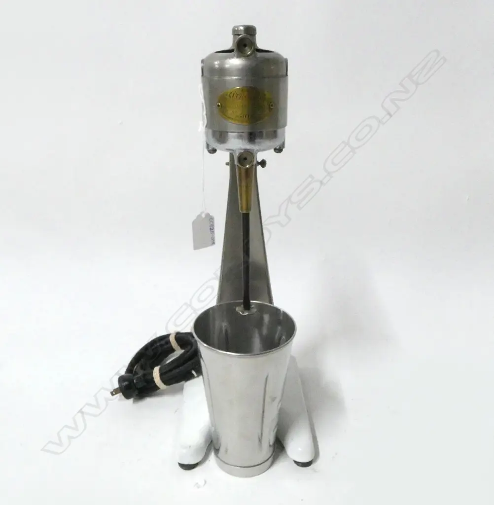 (3447) VINTAGE ARNOLD ELECTRIC 'No.15' MILKSHAKE MIXER H.440mm w. CONTAINER Image 1++