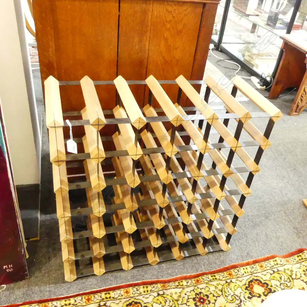 6x6 WINE RACK 610x235x610mm Image 1++