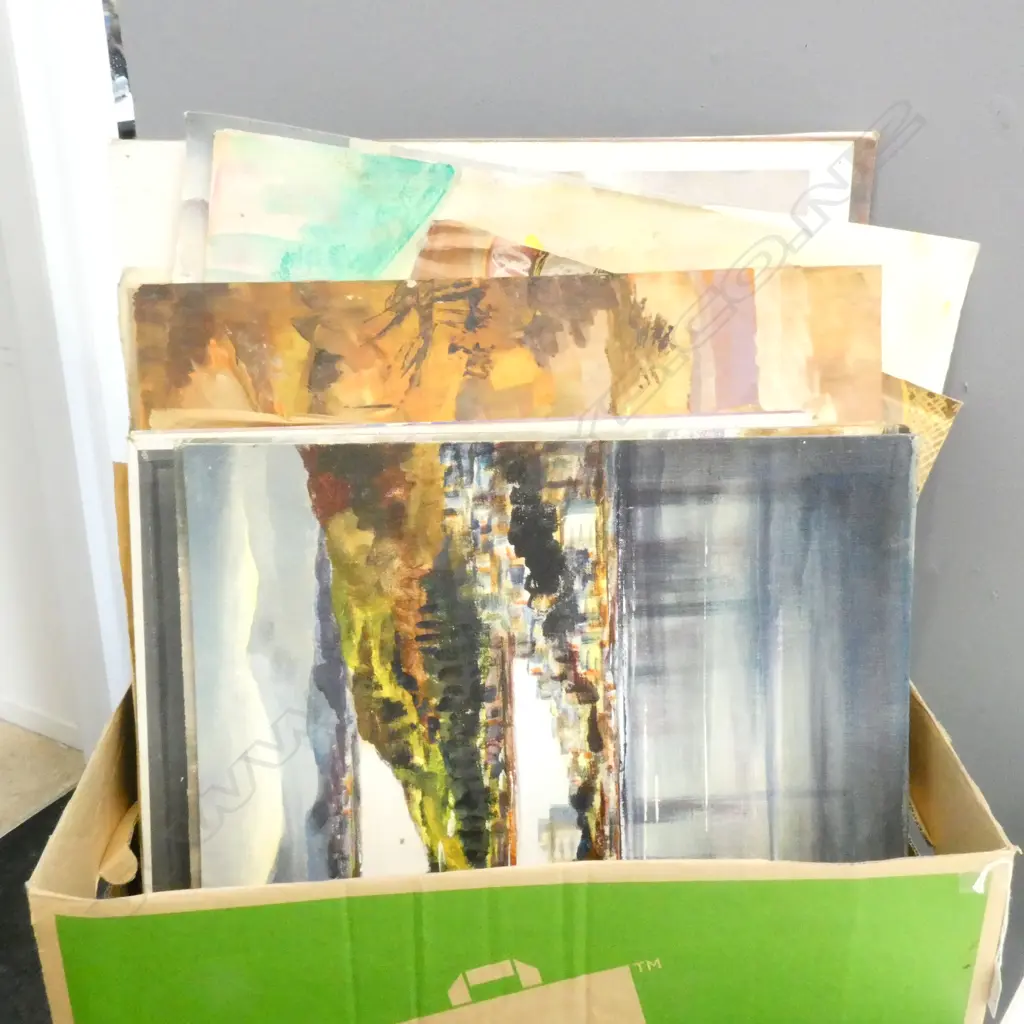 ASST. UNFRAMED ARTWORKS MOSTLY FLORENCE LUXFORD Image 1++