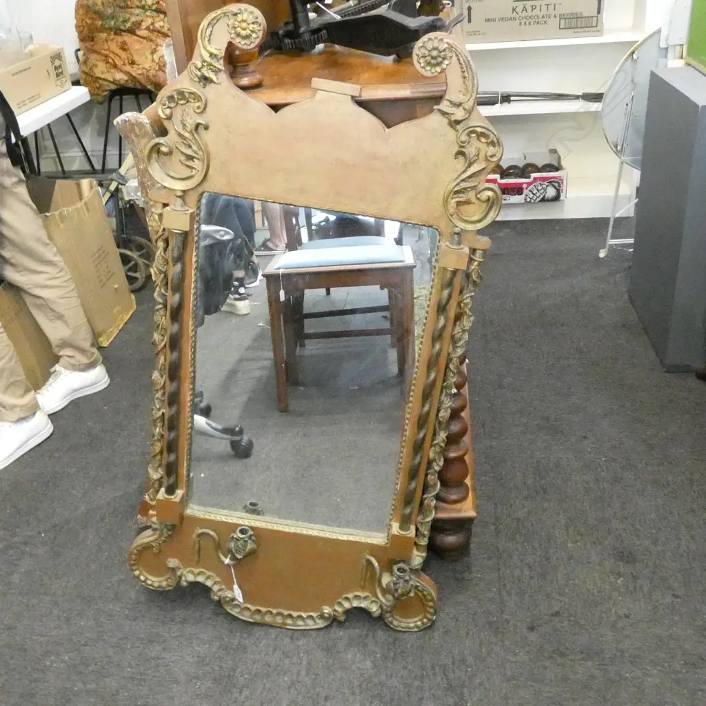 VINTAGE MIRROR 1100x600mm FAULTS Image 1++
