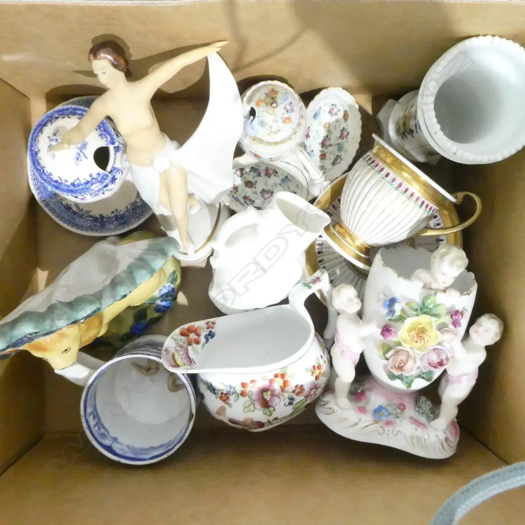 COLLECTION OF 10 PCS ANTIQUE CABINET CHINA Image 1++