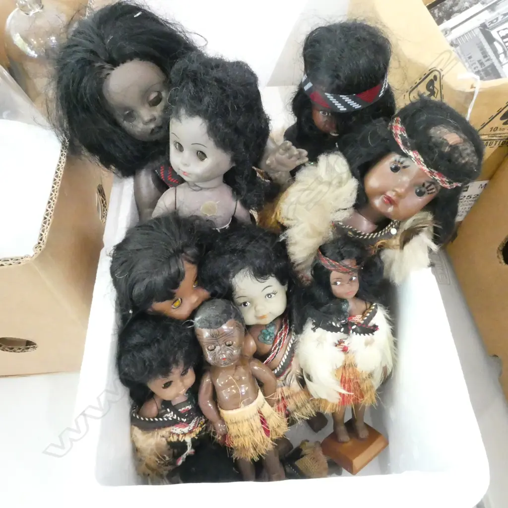 COLLECTION OF MAORI DOLLS Image 1++