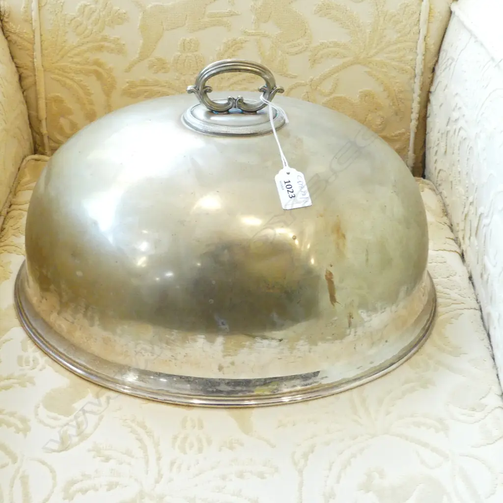 SILVER PLATE FOOD DOME W.410mm Image 1++