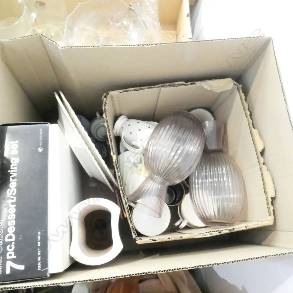 ASST. CERARMICS, PR GLASS VASES Image 1++