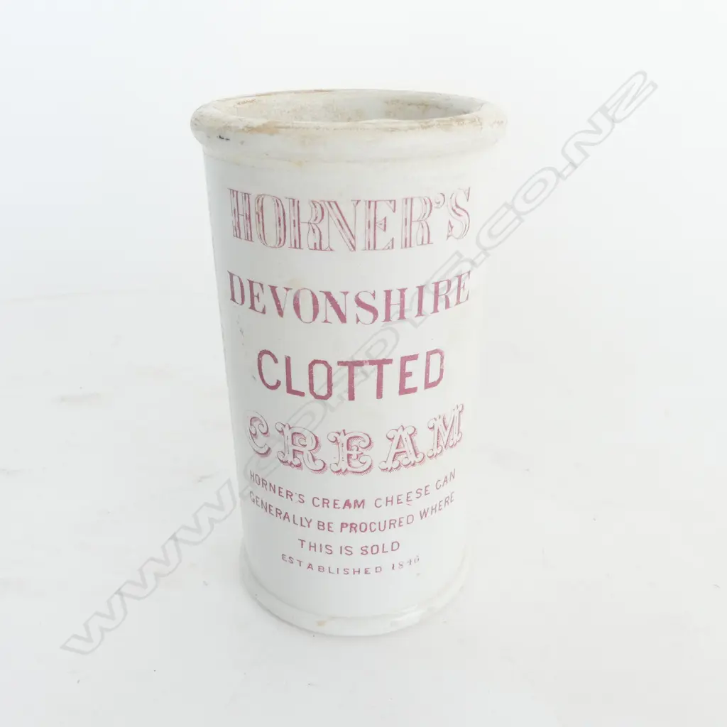 RARE VICTORIAN HORNER'S DEVONSHIRE CLOTTED CREAM POT Image 1++