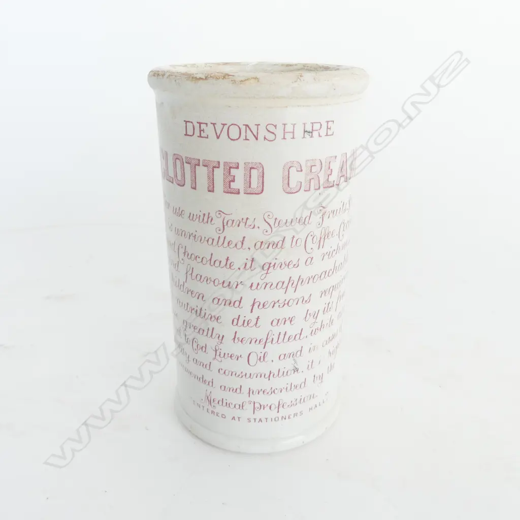 RARE VICTORIAN HORNER'S DEVONSHIRE CLOTTED CREAM POT Image 1++