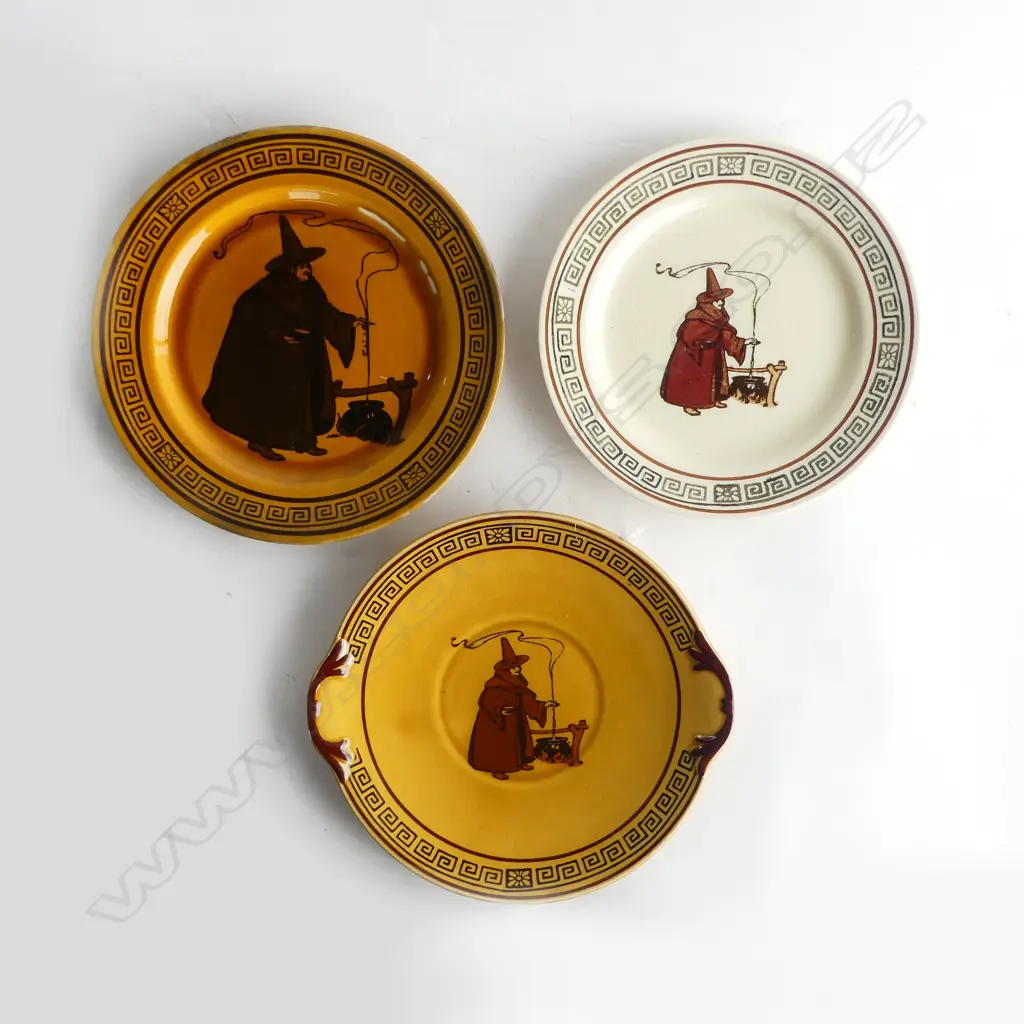 THREE DOULTON WITCHES PLATES Image 1++