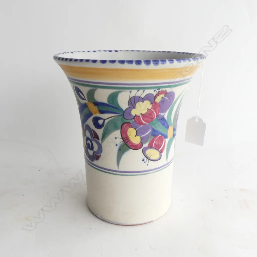 POOLE HAND PAINTED VASE H180MM Image 1++