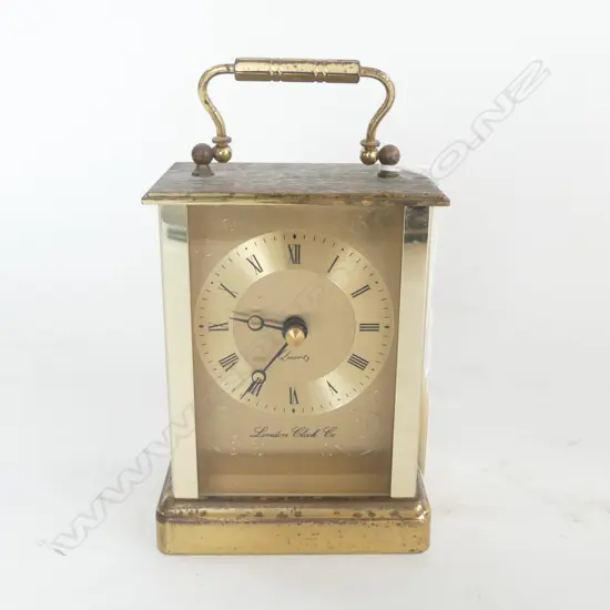 LONDON CLOCK CO CARRIAGE CLOCK