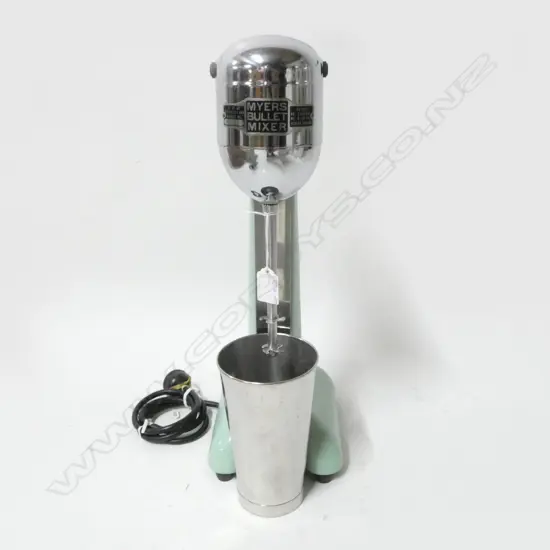 (3187) VINTAGE 1939 MYERS BULLET MILKSHAKE MIXER H.480mm