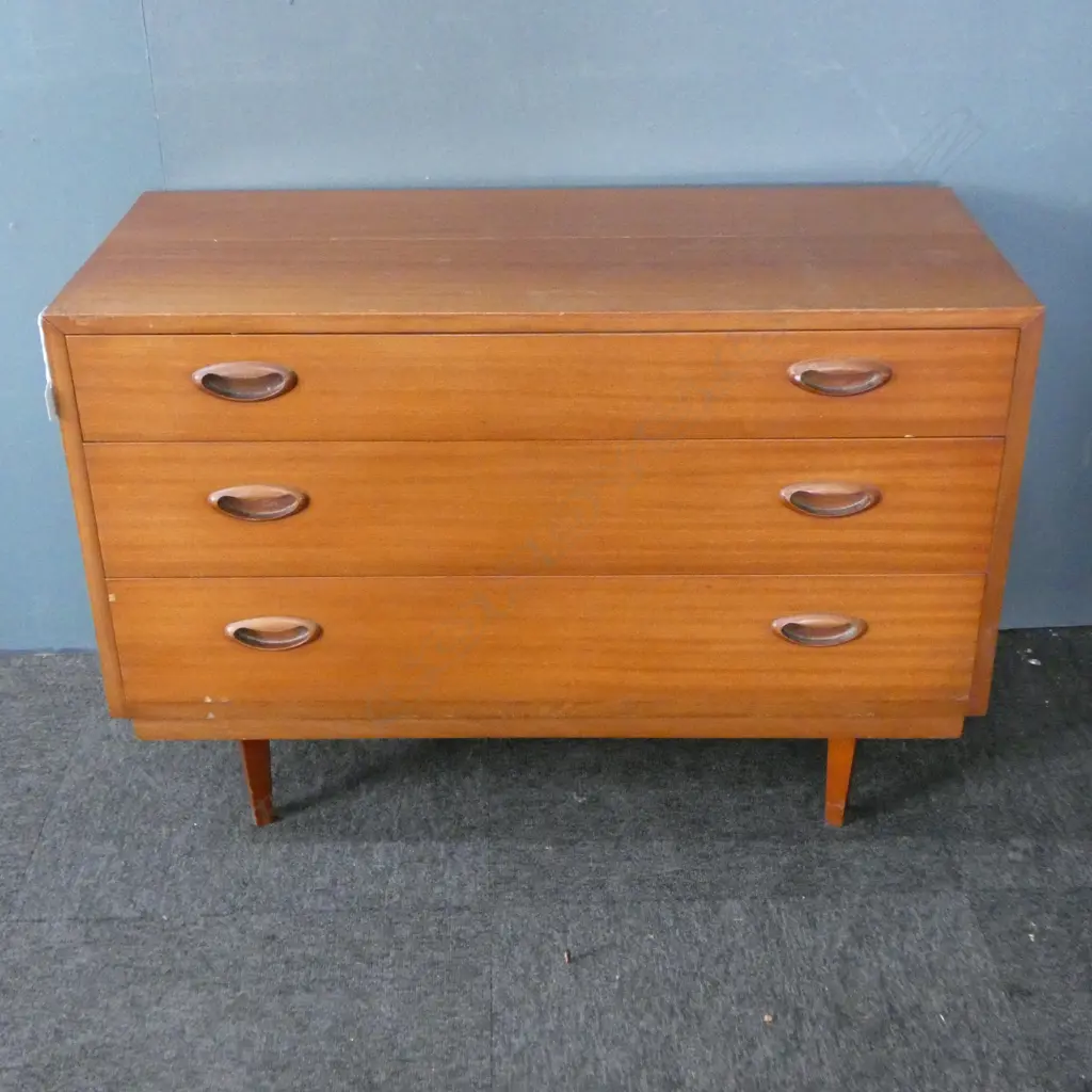 RETRO MID CENTURY CHEST OF DRAWERS Image 1++