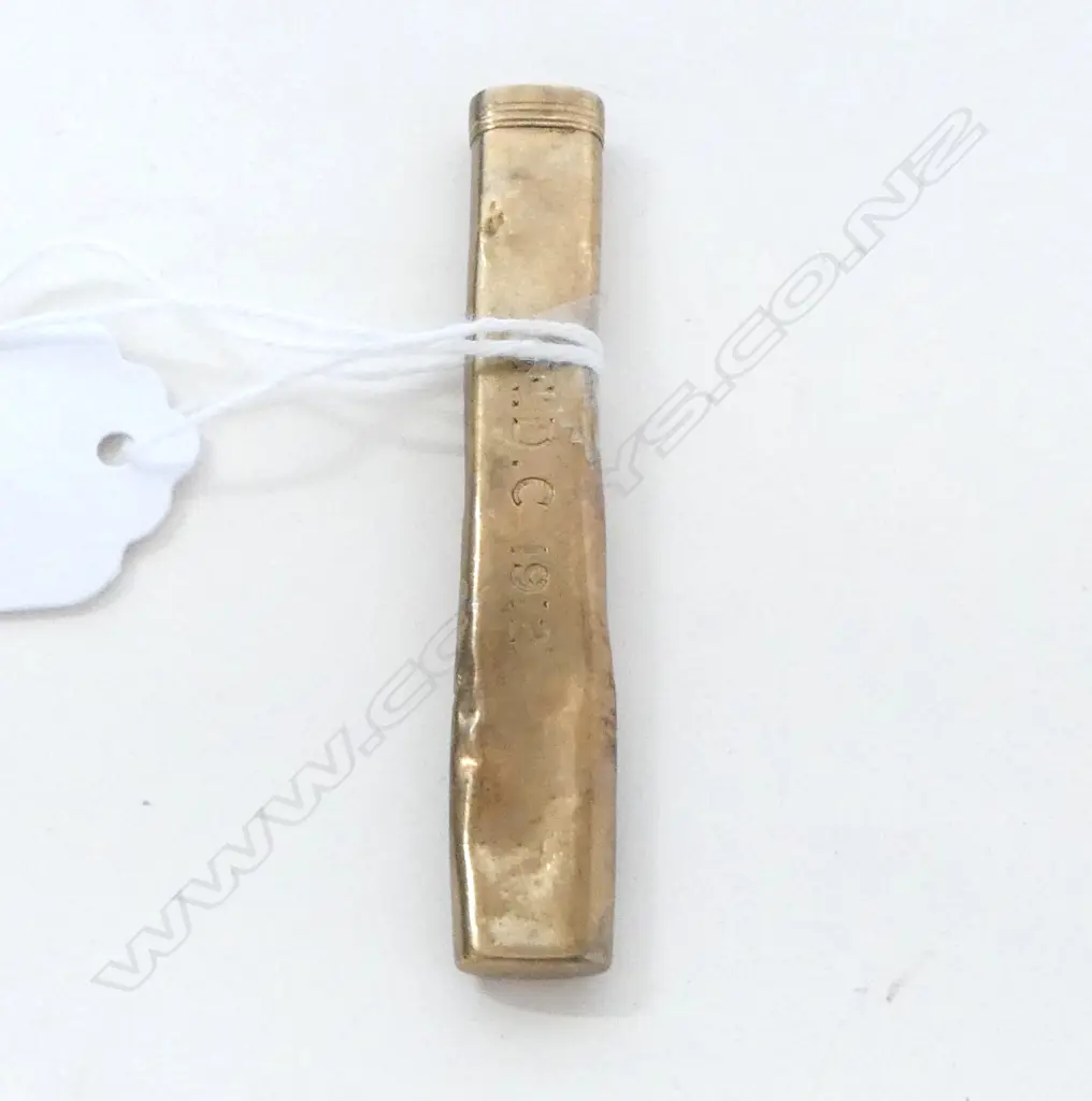 15ct rose GOLD PENCIL LEAD CASE ONLY 4.73grams Image 1++