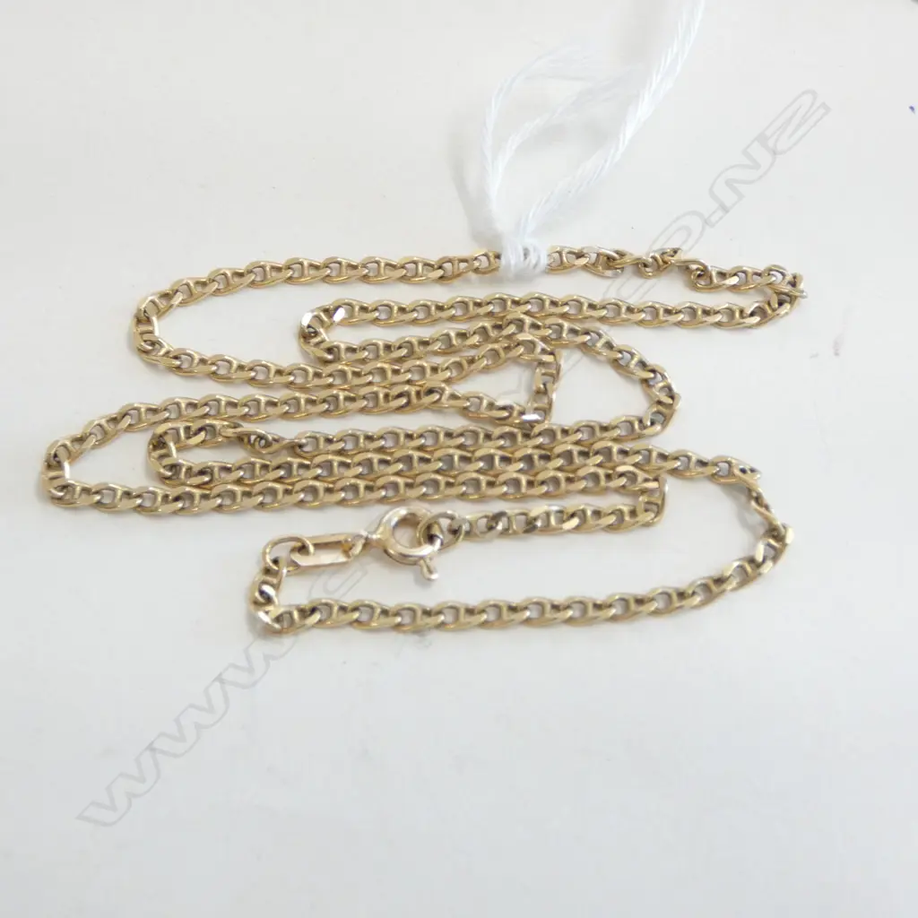 9CT GOLD CHAIN L.450mm, 4.6grms Image 1++