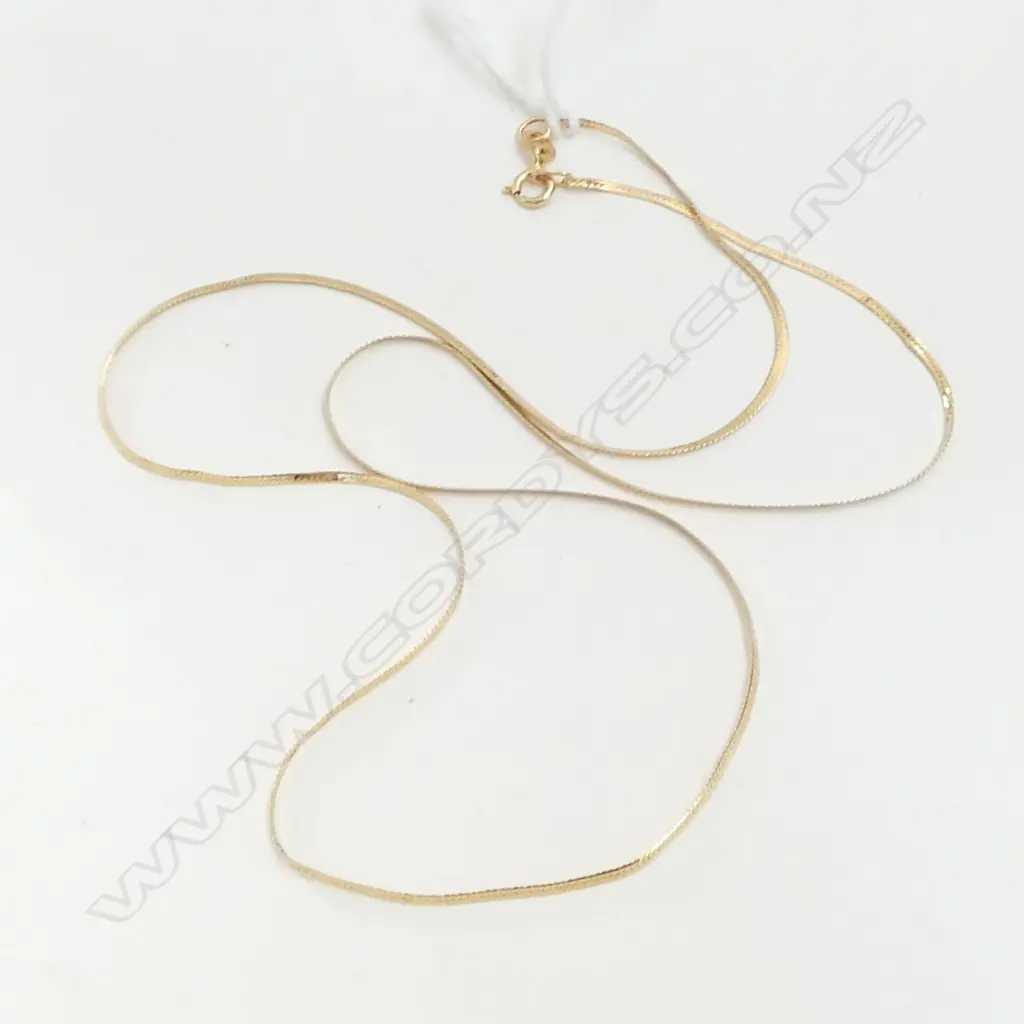 FINE 10CT GOLD CHAIN 1.96gm Image 1++
