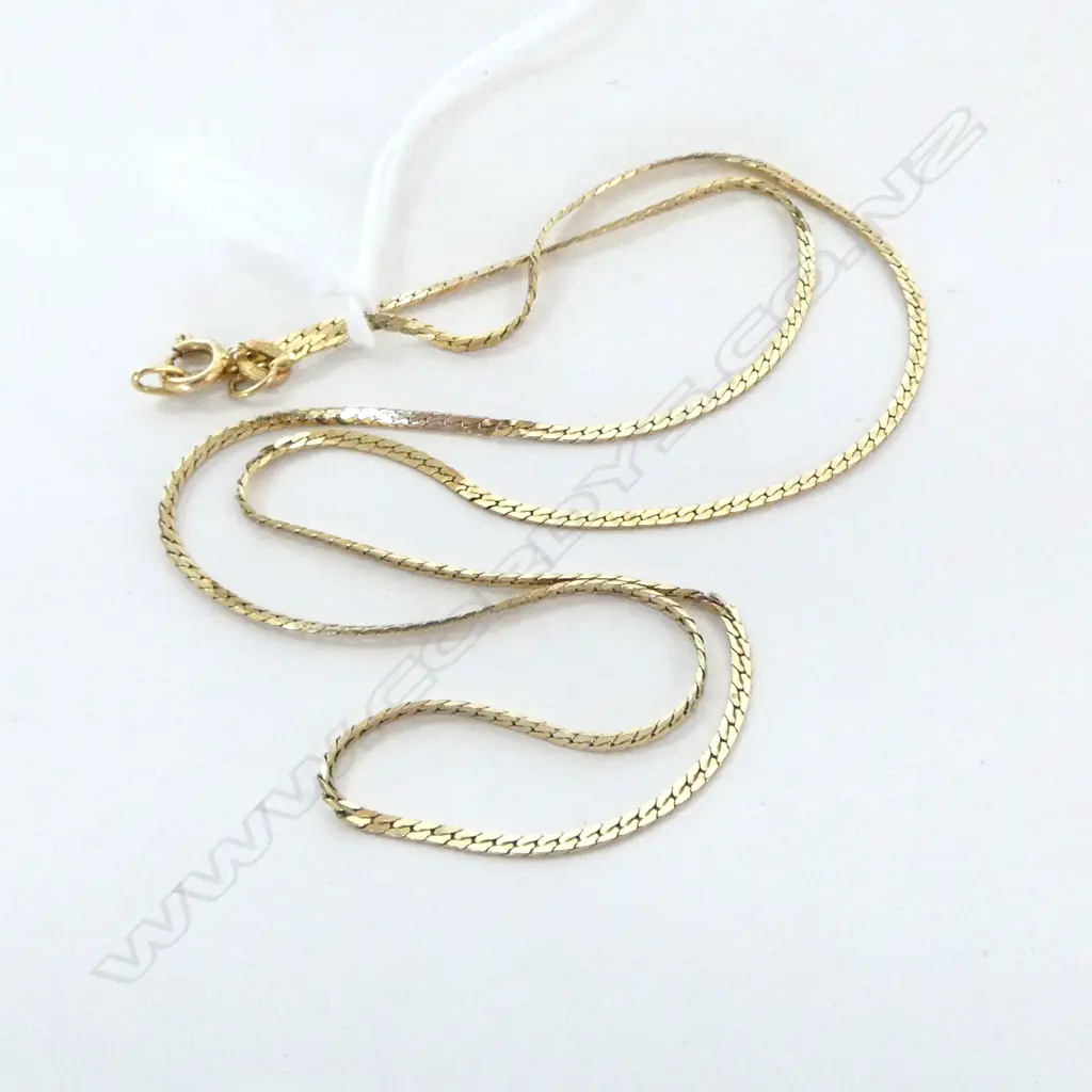 FINE 14CT GOLD CHAIN 3.73gms Image 1++