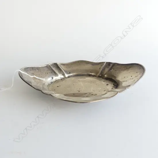 STG SILVER DISH, SHEFFIELD 1914 W.235mm 189grms