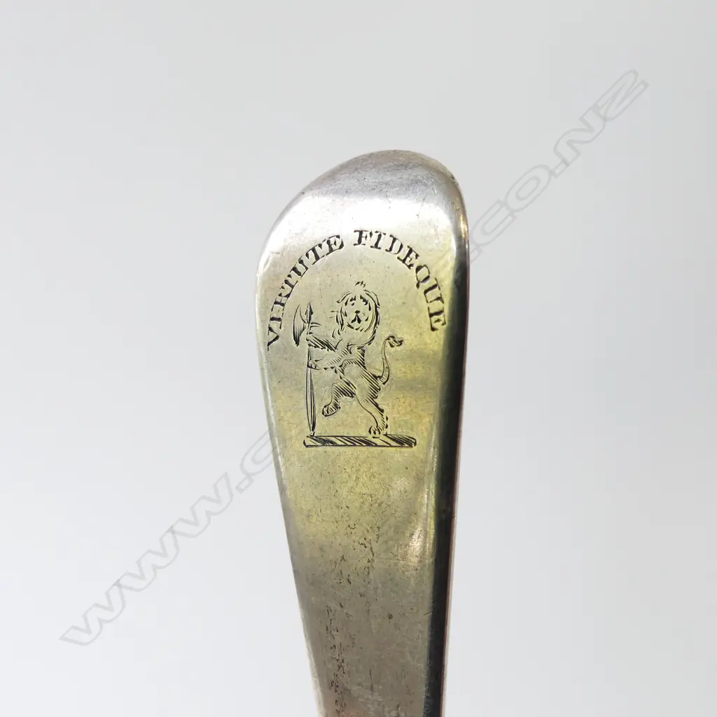 3 STG SILVER GEORGIAN SPOONS, SIMON HARRIS, LONDON 1808, 103gms Image 1++