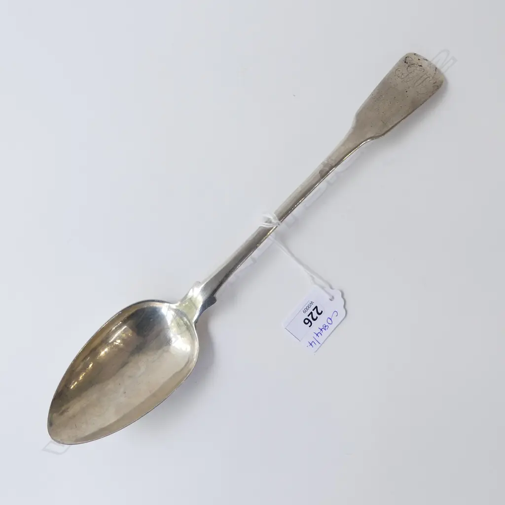 GEO. STG SILVER PIE SPOON, 103grms Image 1++