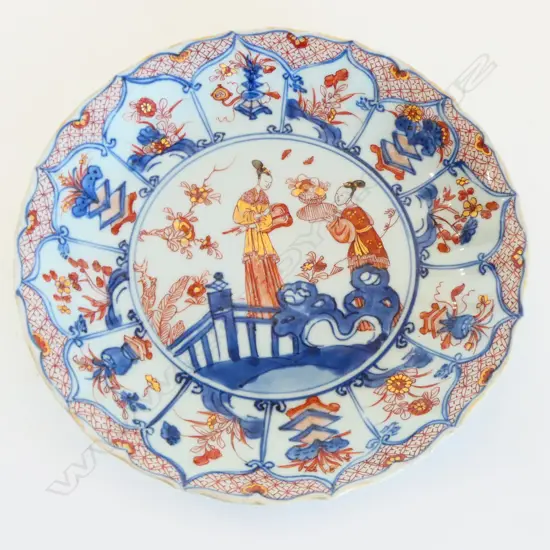 KANGXI IMARI PLATE 220mm dia