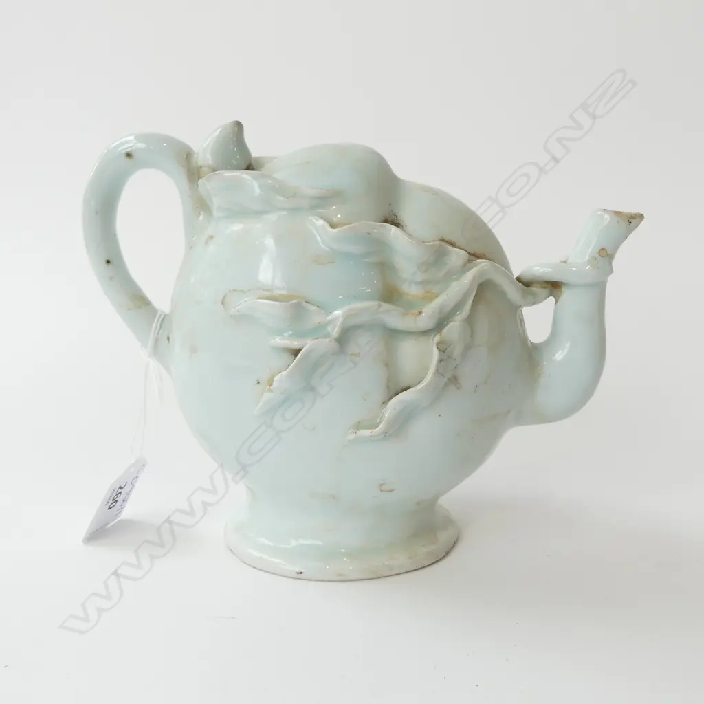 ORIENTAL TEAPOT, PALE CELADON GLAZE H.150mm Image 1++