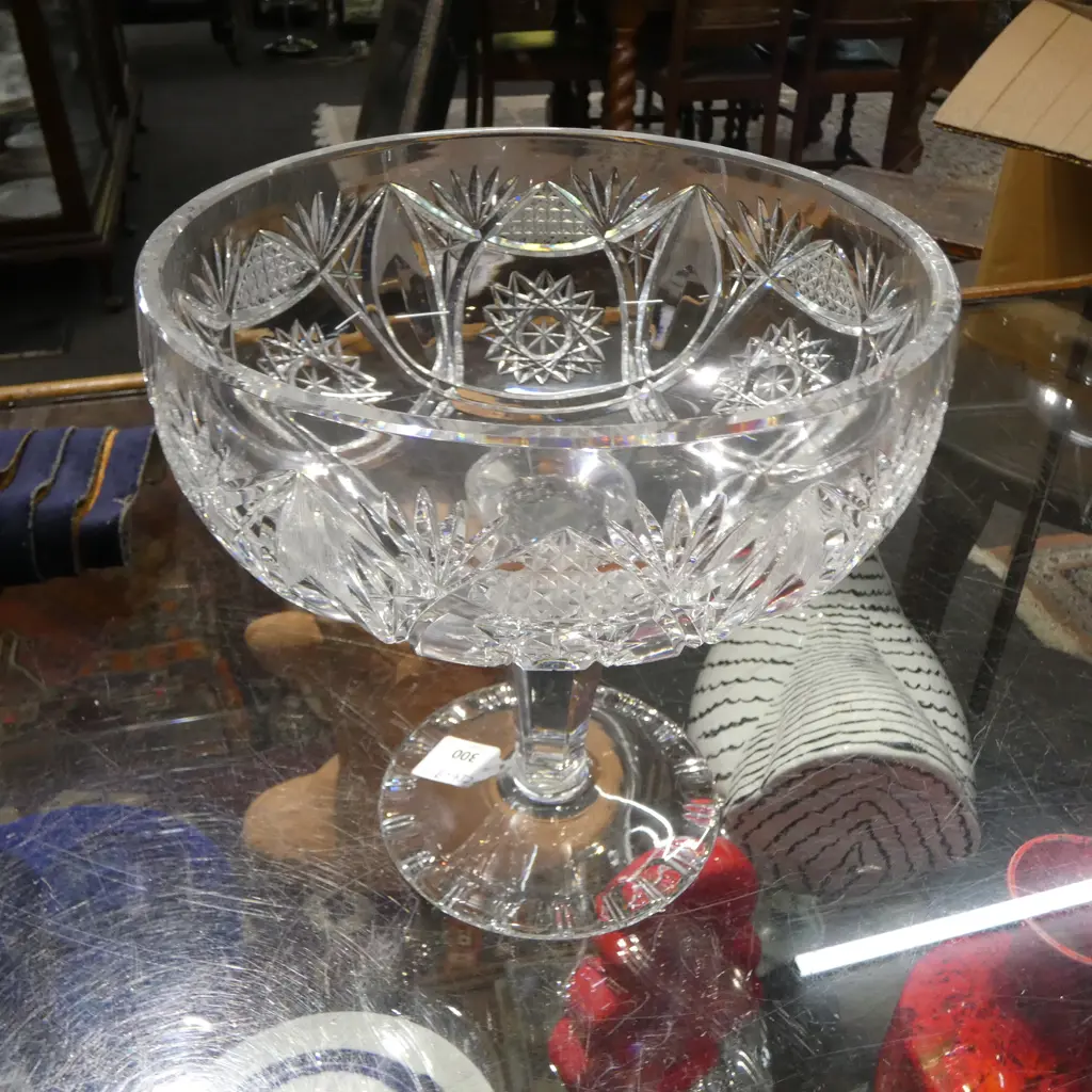 CRYSTAL TAZZA H.240mm Image 1++