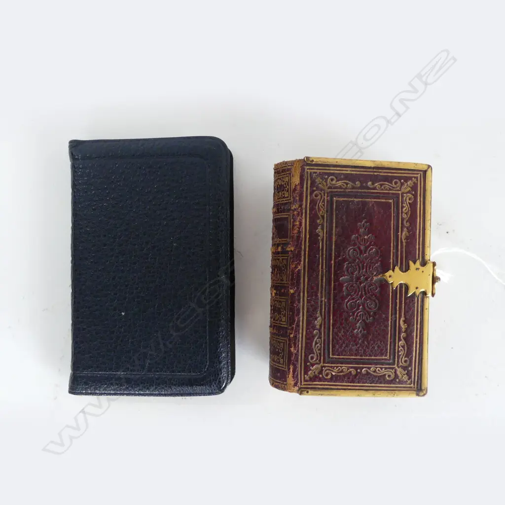 2 SMALL BIBLES: 1848 BOOK OF COMMON PRAYER H.100mm, 'DAILY LIGHT ON THE DAILY PATH' Image 1++