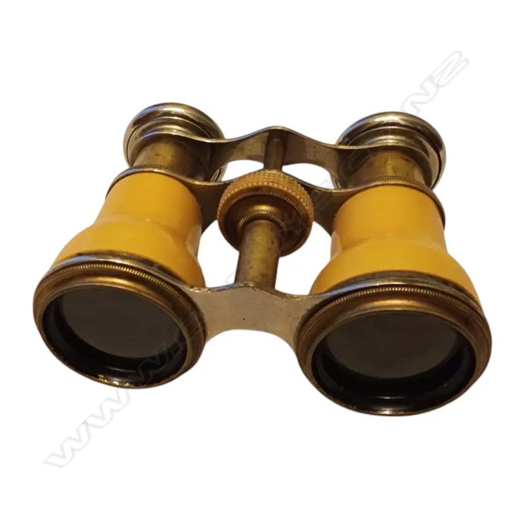 THEATER BINOCULARS, BRASS, LATE 19TH CENTURY -  FRANCE Image 1++
