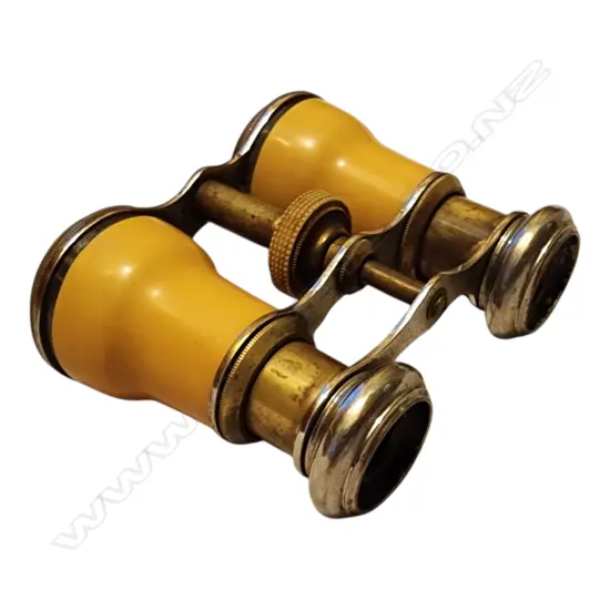 THEATER BINOCULARS, BRASS, LATE 19TH CENTURY -  FRANCE