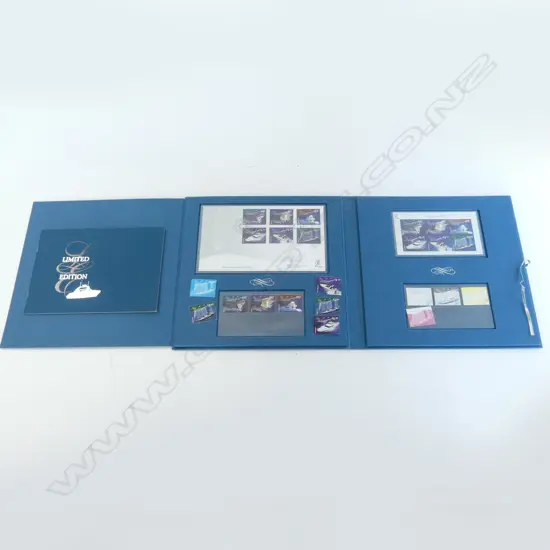 LTD. ED STAMP ALBUM 'LEADING THE WAVES' 2002
