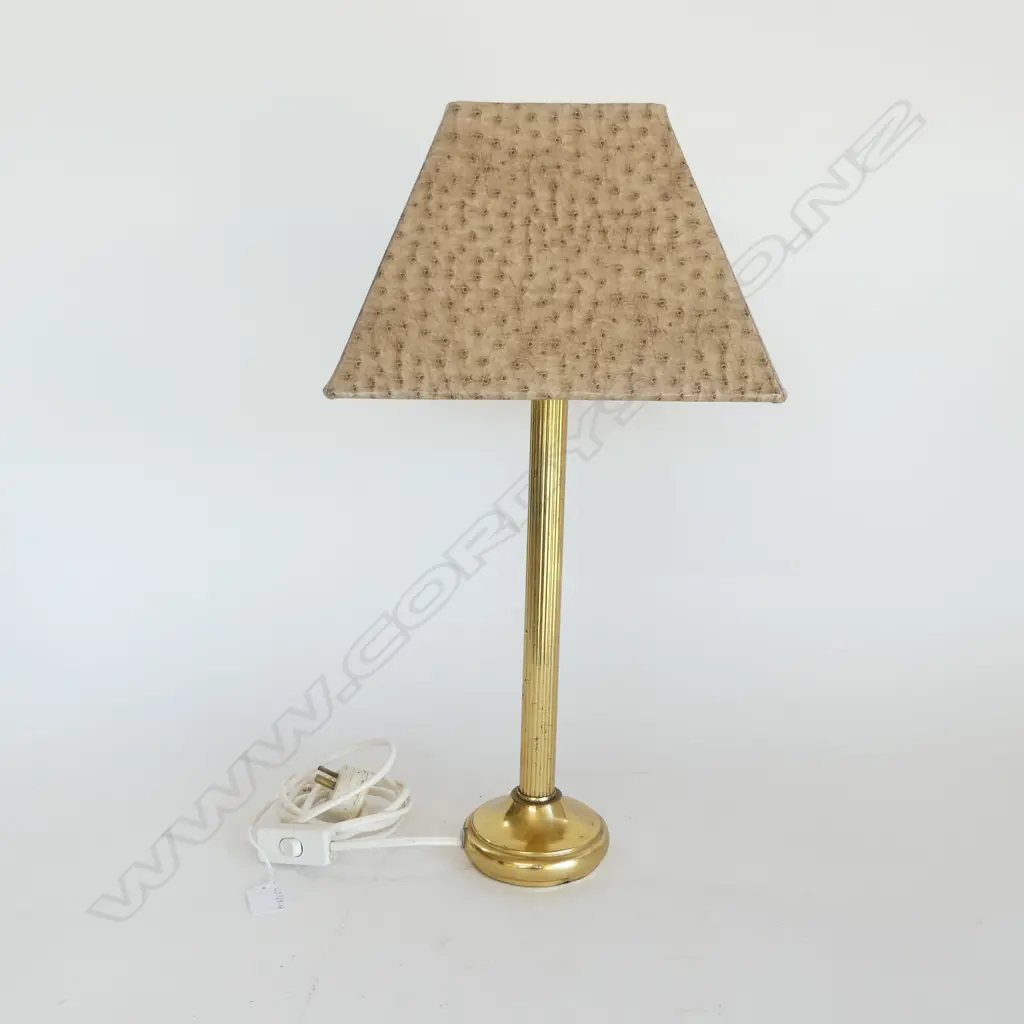 BRASS LAMP TABLE WORKING, 460MM Image 1++