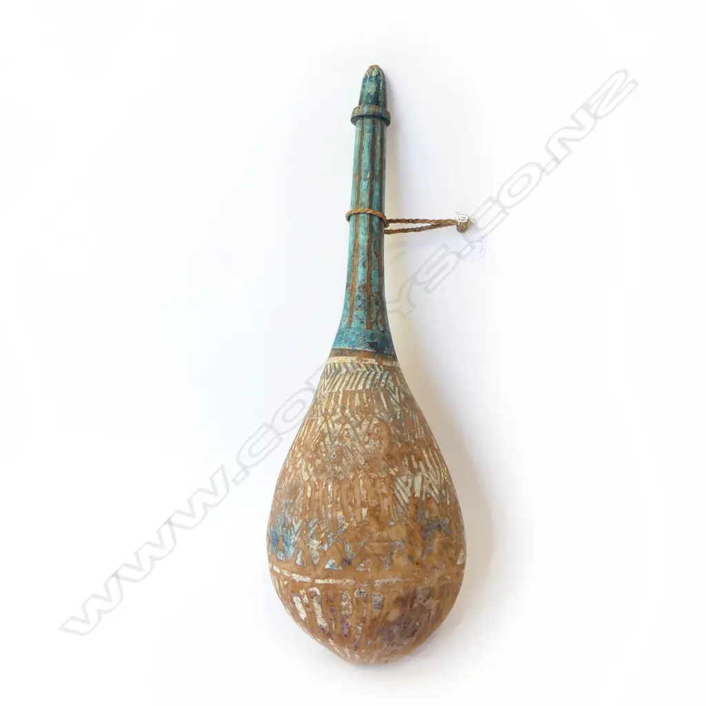 GEOFFREY FAIRBURN DECORATED GOURD L.600mm Image 1++