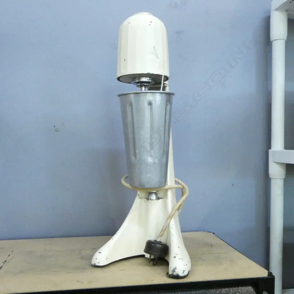 20thC AMERICAN MAKE MILKSHAKE MIXER w. CONTAINER H.470mm Image 1++
