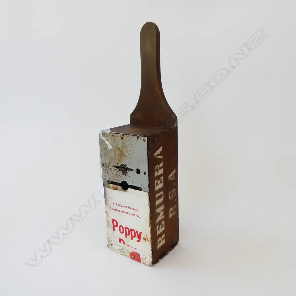 POPPY DAY COLLECTION BOX H.340mm Image 1++