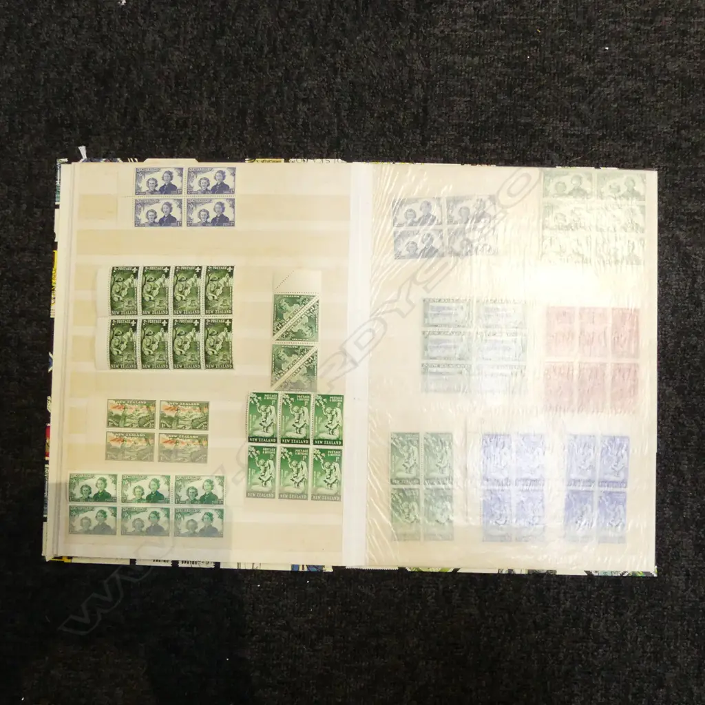NZ HEALTH STAMPS BLOCK ABLUM Image 1++