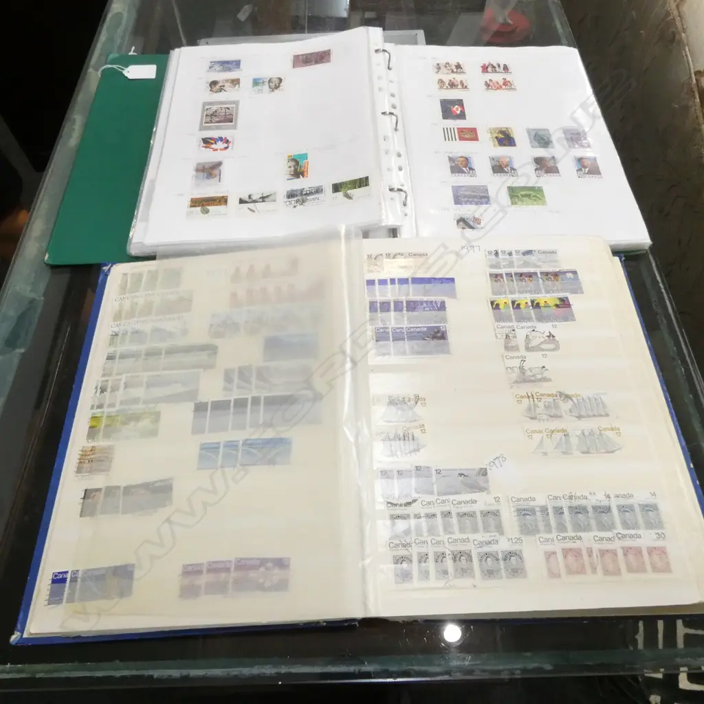 2 CANADIAN STAMP ALBUMS. 1870-2014 Image 1++