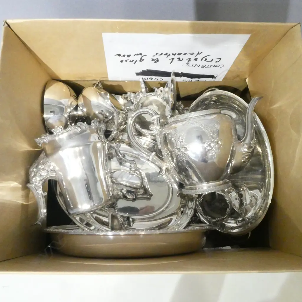 ASST. SILVER PLATE PCES. Image 1++