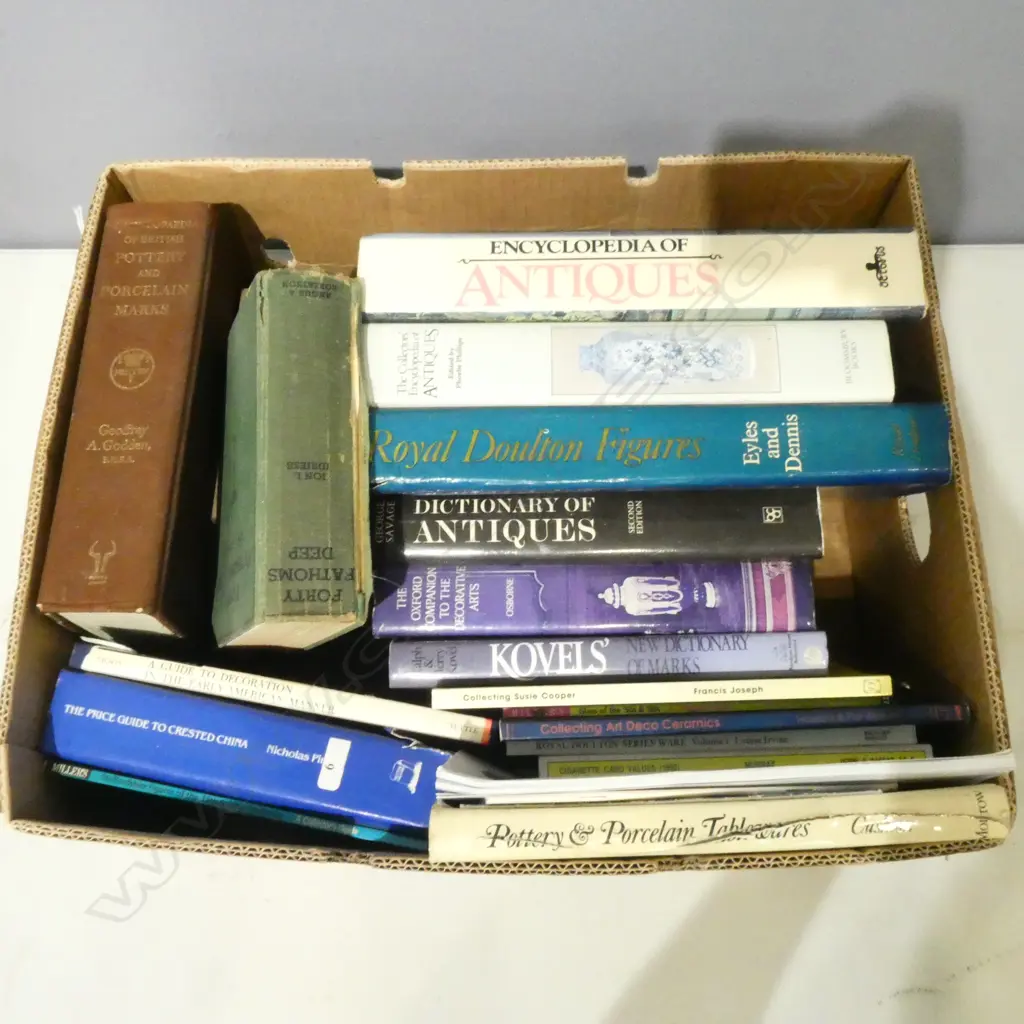 ASST. ANTIQUE/COLLECTOR REFERENCE BOOKS  Image 1++