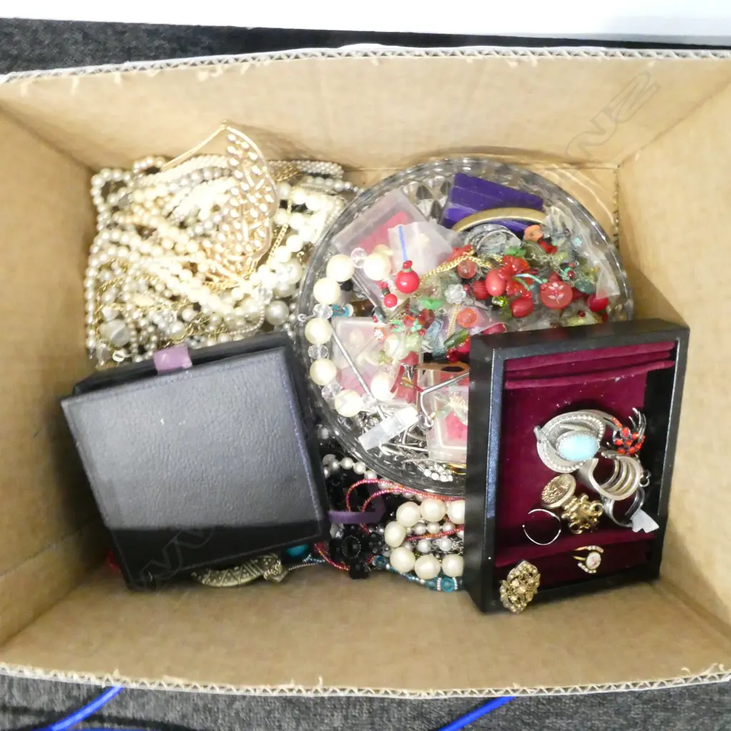 LARGE COLLECTION OF COSTUME JEWLERY Image 1++
