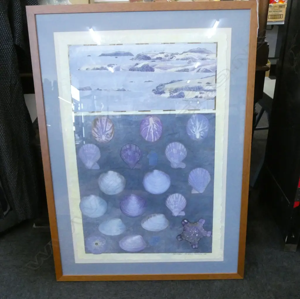 RUSSELL JACKSON 'MATUTAPU' COLLAGE ON RICE PAPER, '86 1000x680mm Image 1++