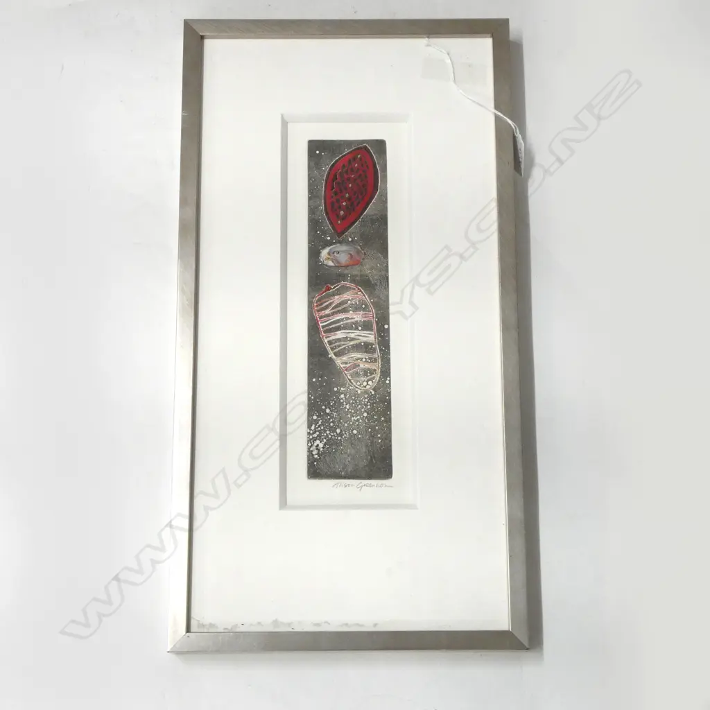 ALISON GREENHORN, ABSTRACT ETCHING, 310x95mm Image 1++