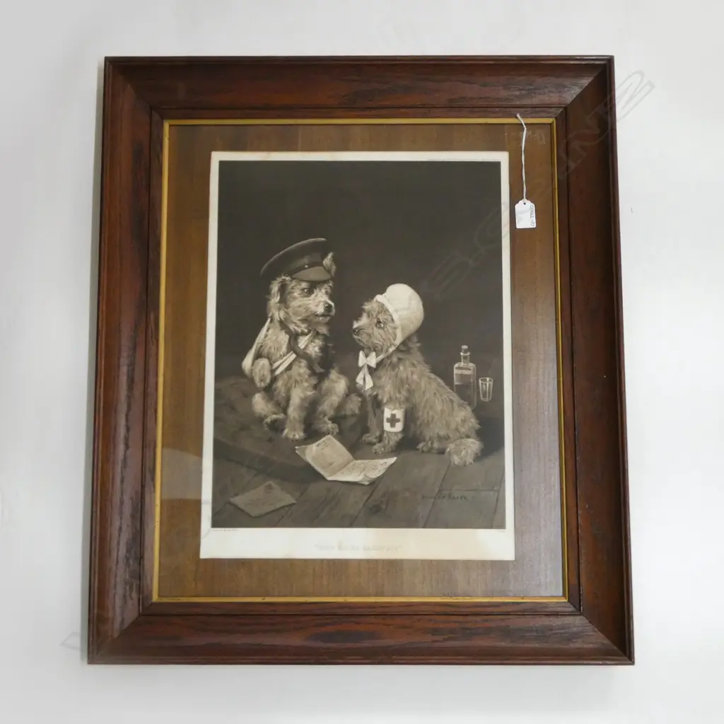 SYDNEY HAYES WWI DOG PRINT  Image 1++