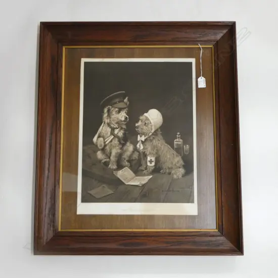 SYDNEY HAYES WWI DOG PRINT 